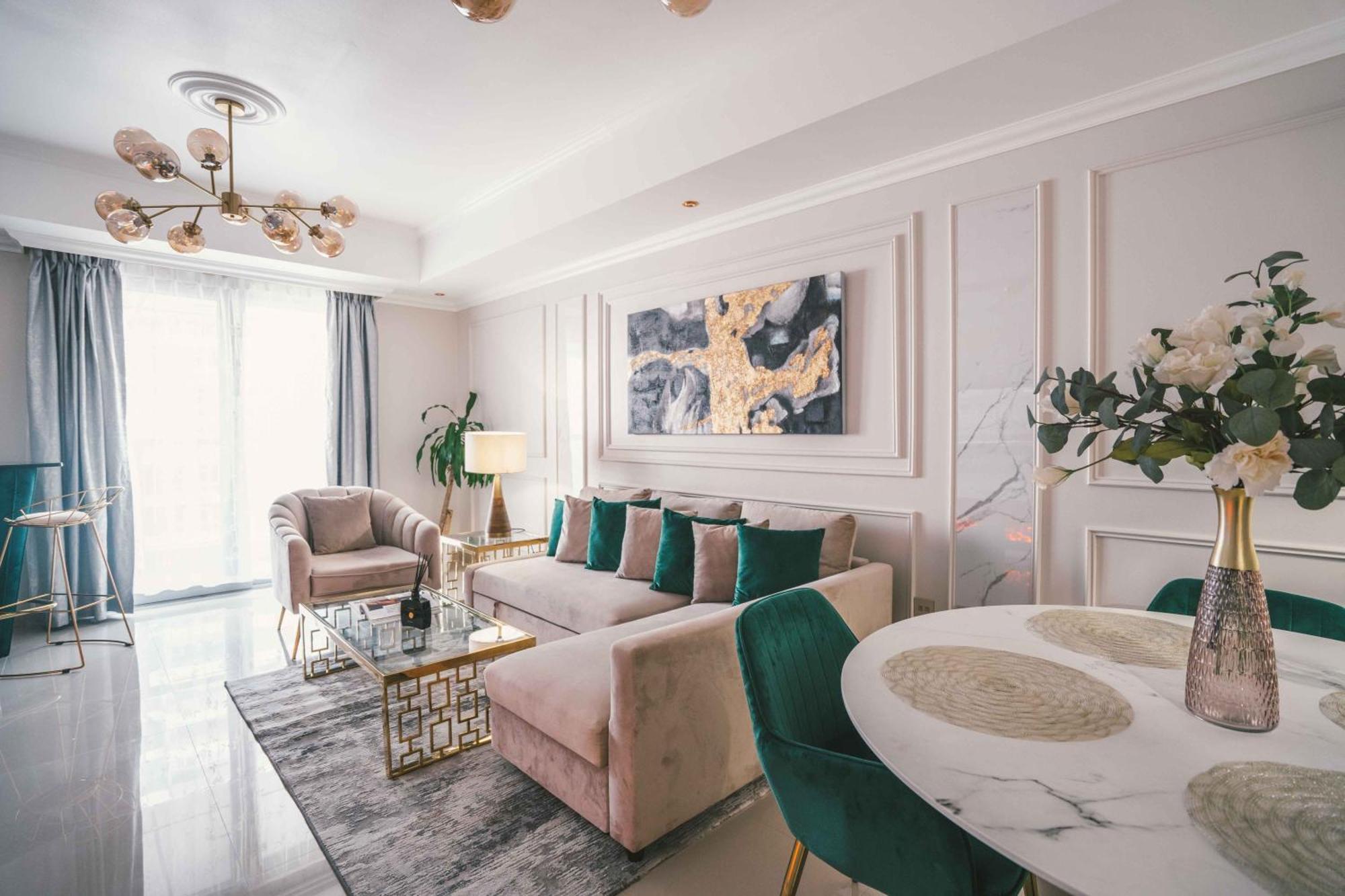 Апартаменты The Penthouse On 71St Floor Дубай Экстерьер фото