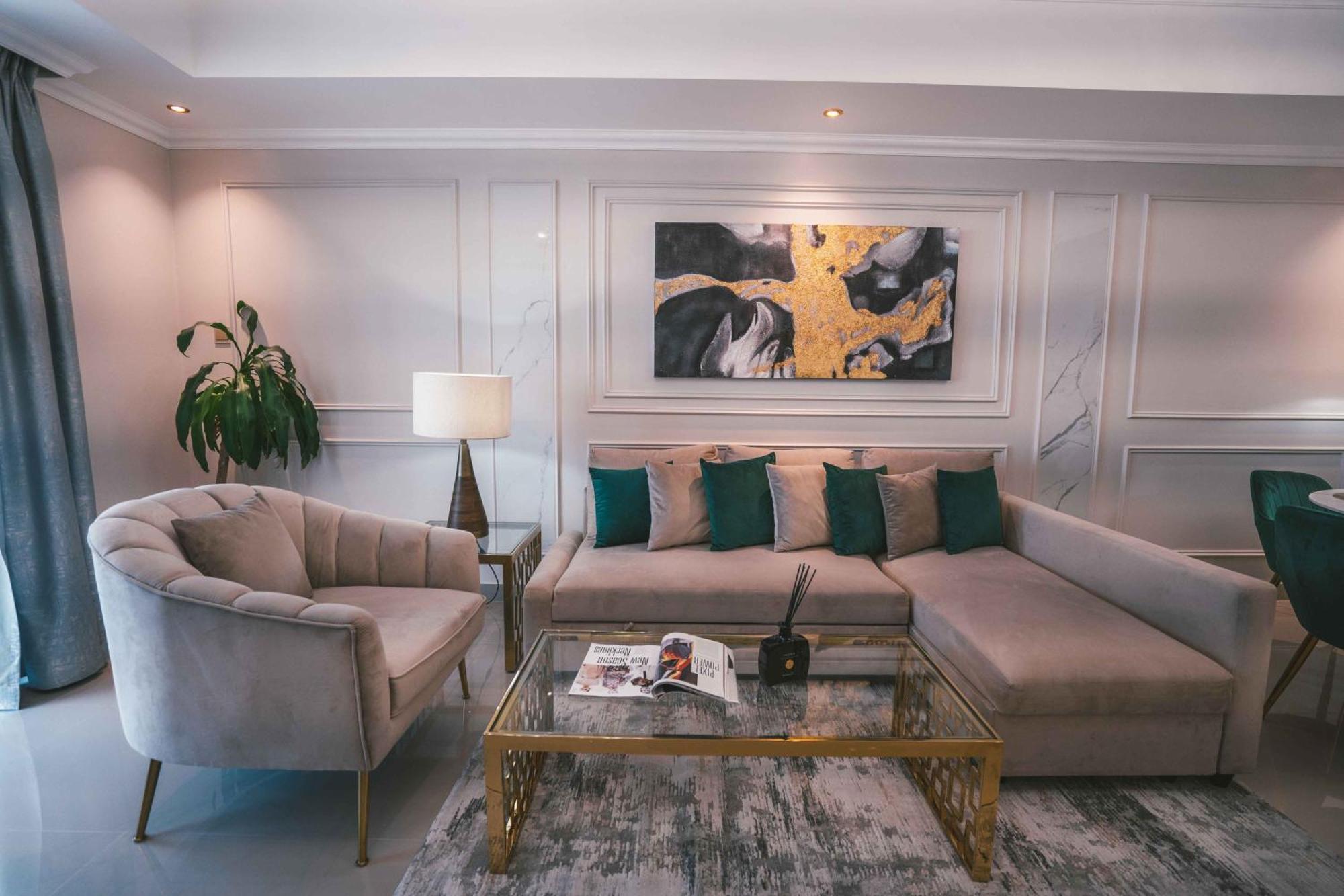 Апартаменты The Penthouse On 71St Floor Дубай Экстерьер фото